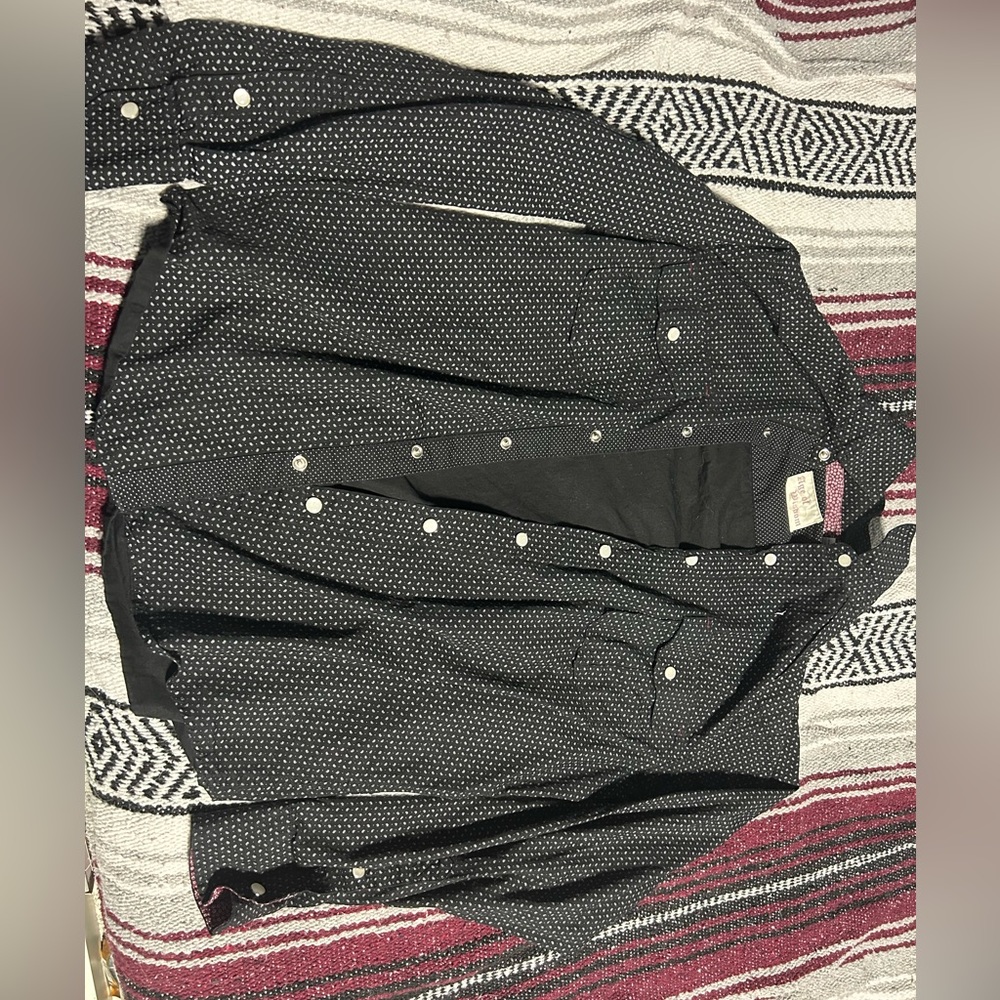 Black age of wisdom button up